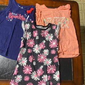 3 girls size 6 tanks